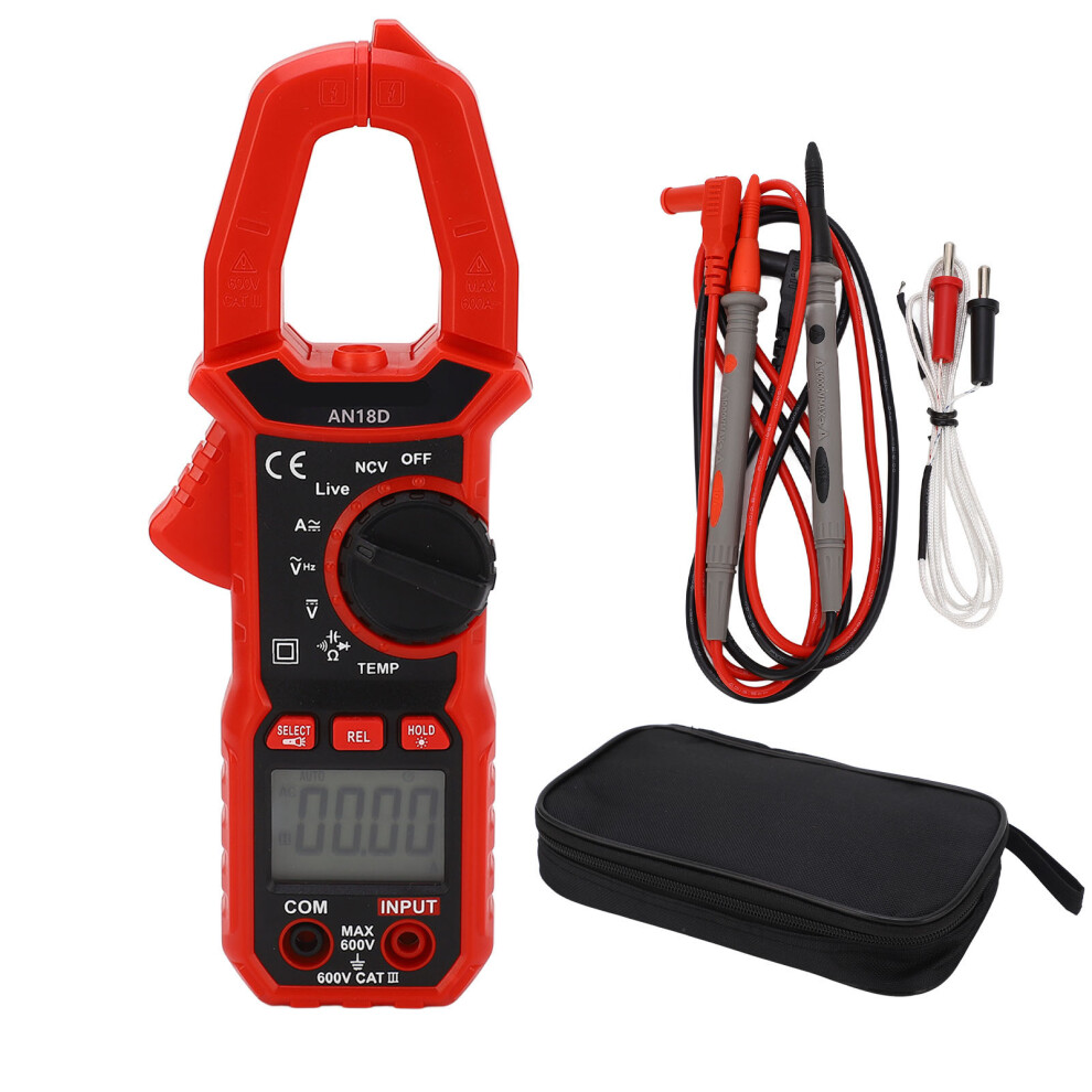Digital Clamp Multimeter 6000 Count High Accuracy