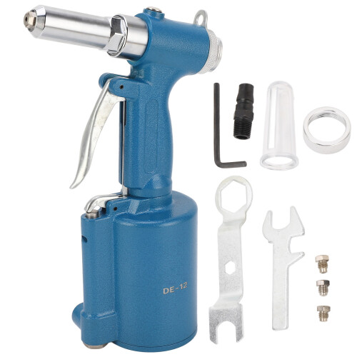 Pneumatic Rivet Gun Kit Air Hydraulic Riveter