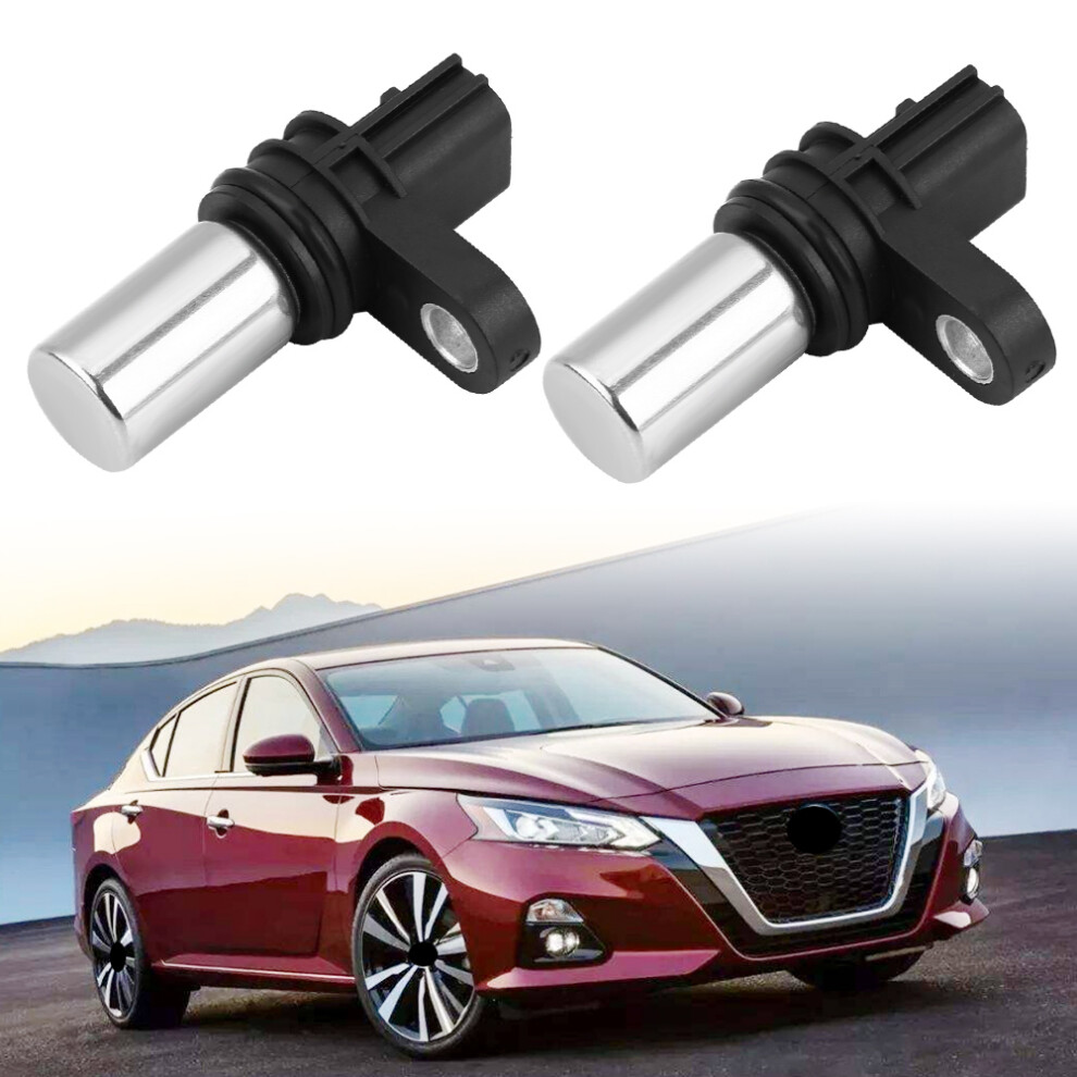 2Pcs Camshaft & Crankshaft Sensor For Nissan 2.5L Altima Sentra Frontier 23731-6N21a 9441341144311