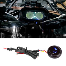 Universal 12V Motorcycle Digital Water Thermometer 0-120C Display