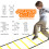 Speed Agility Training Ladder 12 Adjustable Flat 6