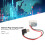 Cable FPV de 90 Type-C a 5V, enchufe de balance 12