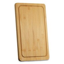 GEEZY Bamboo Chopping Board Large Hygienic Wooden Cutting Block Serving Tray Kitchen