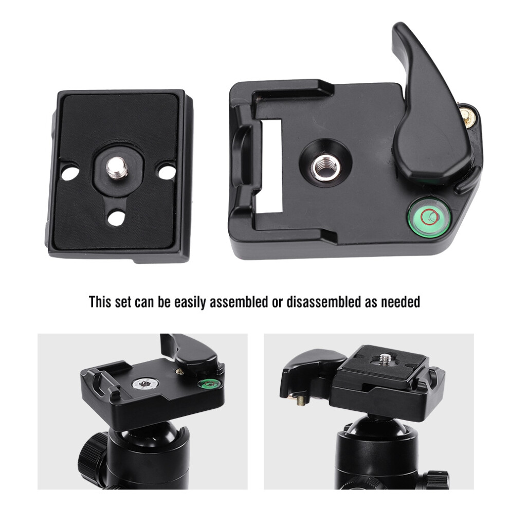 Quick Release Adapter For Camera Clamp 323 Sliding Plate 2000 Dslr 9311341145406
