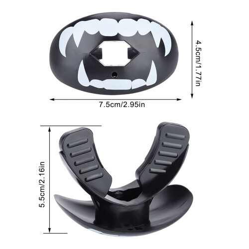 Rugby Teeth Protector with Universal Fit and Shock Resistance #3 1