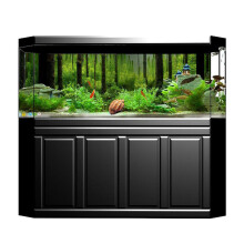 Unterwasserwald Aquarium-Hintergrundposter PVC 122*46cm Bunt Hervorhebung