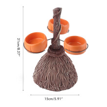 3/6-Tassen Halloween-Schalen 15*15*21/31cm Farbe: Gezeigt