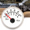 2in 0‑10Bar Oil Pressure Meter 145psi LED 8