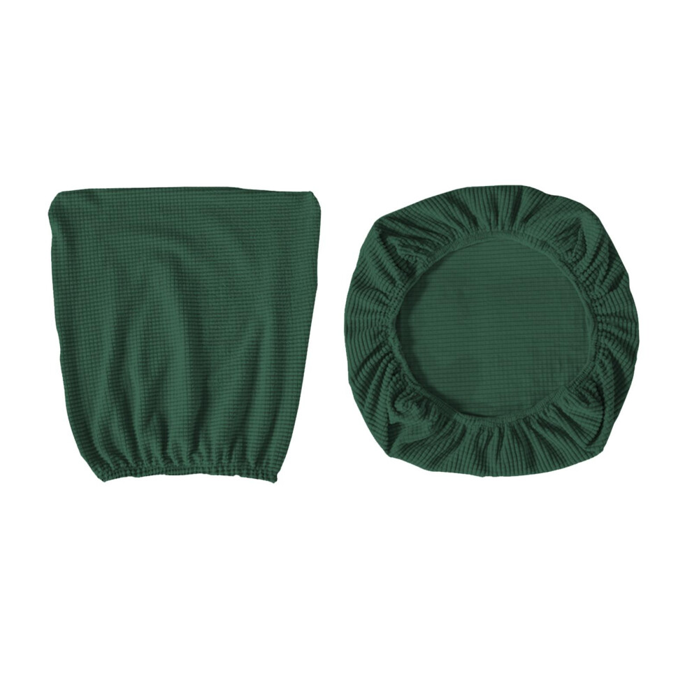 (Green Set, Universal) Jacquard Office Chair Covers Computer Armchair Slipcover Orange Set-image-OPC-PJMCWMN-NEW