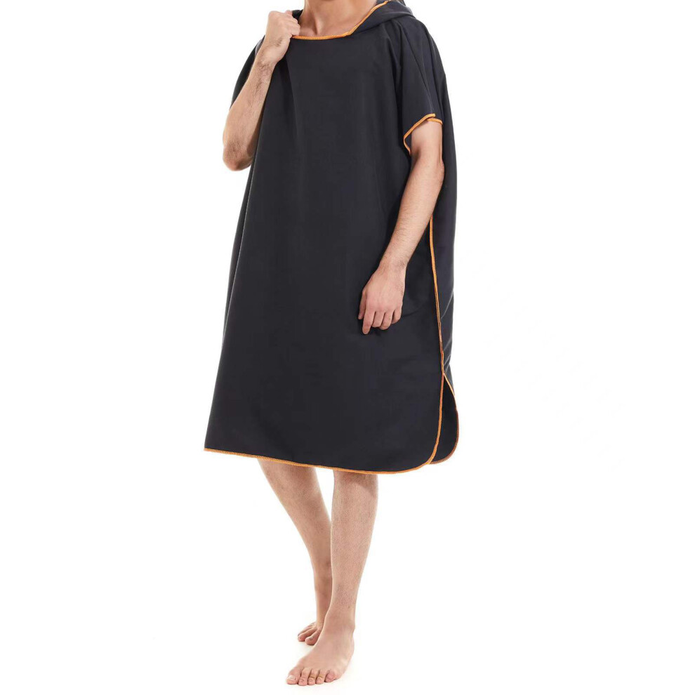 (Black) Durable Quick Drying Beach Towel For Long-lasting Comfortable Anti-fog-image-OPC-PJMCXJ8-NEW