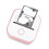 (Blue) Wireless High Definition Portable Photo Printer Mini Label Maker Thermal Printer 2