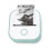 (Green) Wireless High Definition Portable Photo Printer Mini Label Maker Thermal Printer 6