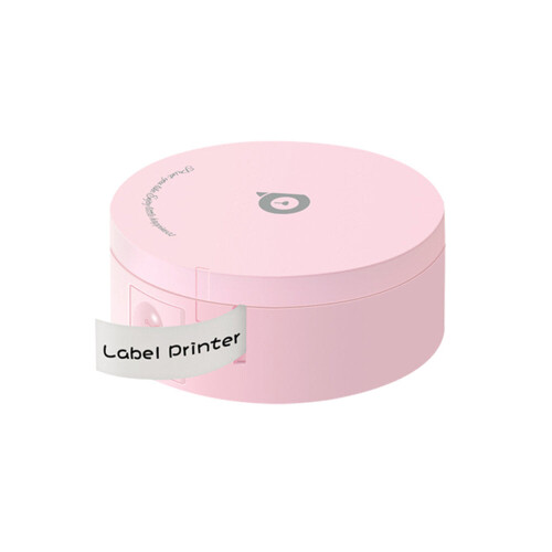 (Pink) Printer Wireless High Definition Portable Printer Mini Label Maker Thermal Printer 1