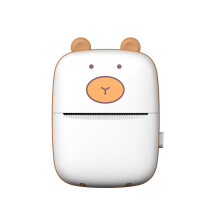 (TypeC) Mini Pocket Photo Printer 203DPI Wireless Bluetooth Portable Label Thermal Printer