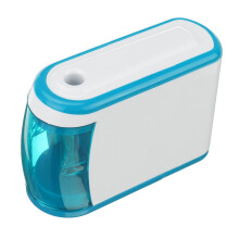 (Red) Electric Pencil Sharpener Innovative Automatic Smart Single Hole School Office Stationery Stationery Student Gift Supplies