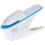 (Blue) Mini Non-staple Stapler Stapling Machine Mini Cute Book Stapleless Stapler Paper Stapling Stapler Free Staple Needleless Stapler 6