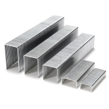 (B10001S) 1000pcs UMI B10001S/ B10002S/B10003S/B10004S/B10005S Multi-size Metal Silver Office Stapler Nails Staples