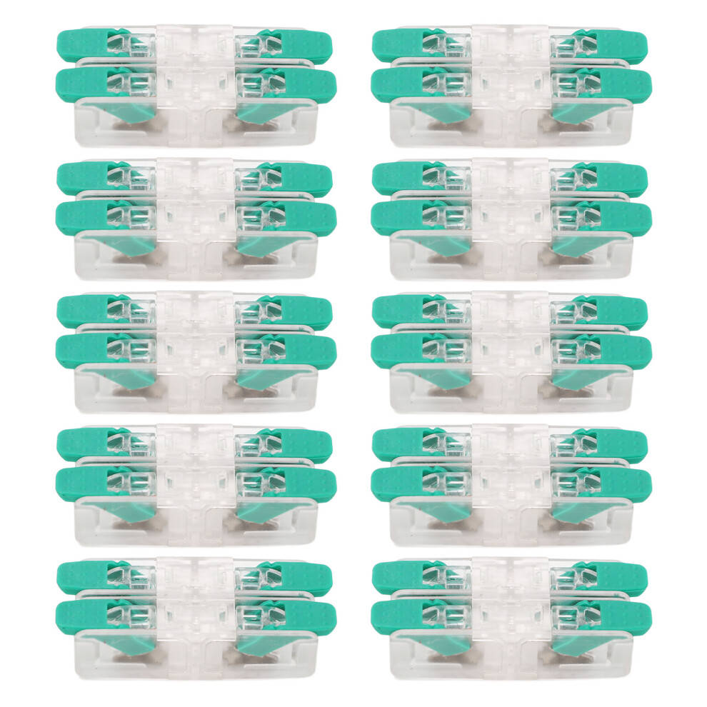 10Pcs 2 In 2 Out Wire Connector 0.5 To 6Mmâ² Copper 9121376650611
