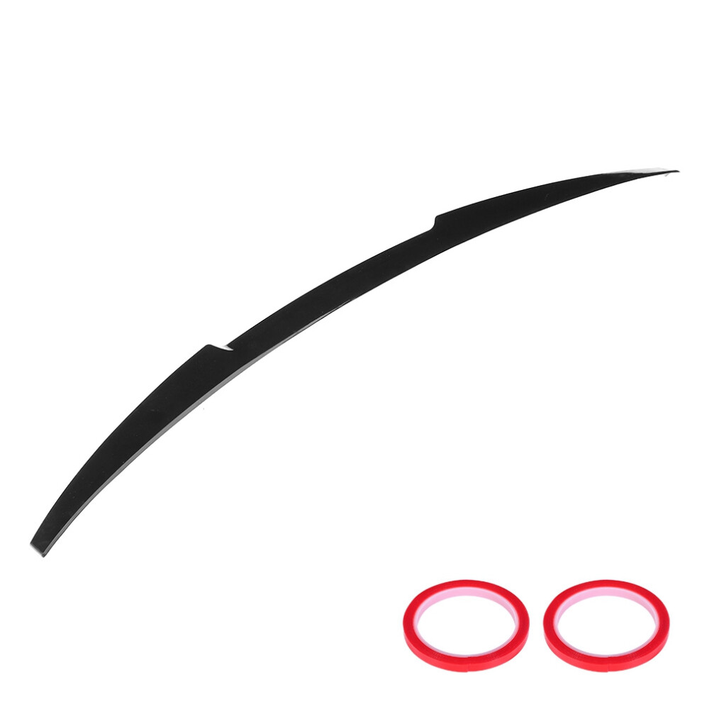 Car Rear Spoiler Wing High Kick Truck Lip Glossy Black 9121376650765