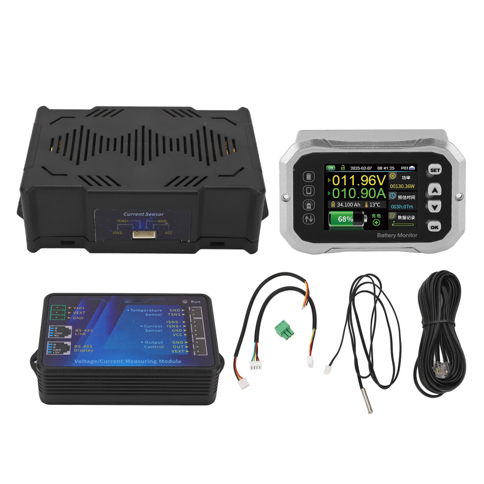 Smart Battery Monitor 600A RV Car Battery Tester