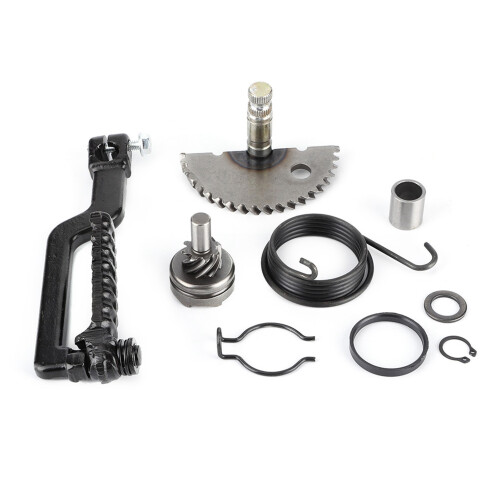 Moped Kick Start Lever Shaft Gear Assembly Fit for 2