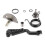 Moped Kick Start Lever Shaft Gear Assembly Fit for 10