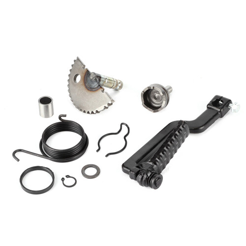 Moped Kick Start Lever Shaft Gear Assembly Fit for 1