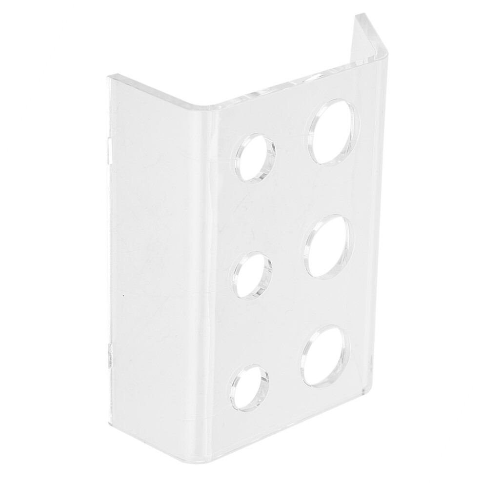 Arched Acrylic Tattoo Ink Cup Holder â 7.5x8.5x3cm, Transparent, Durable