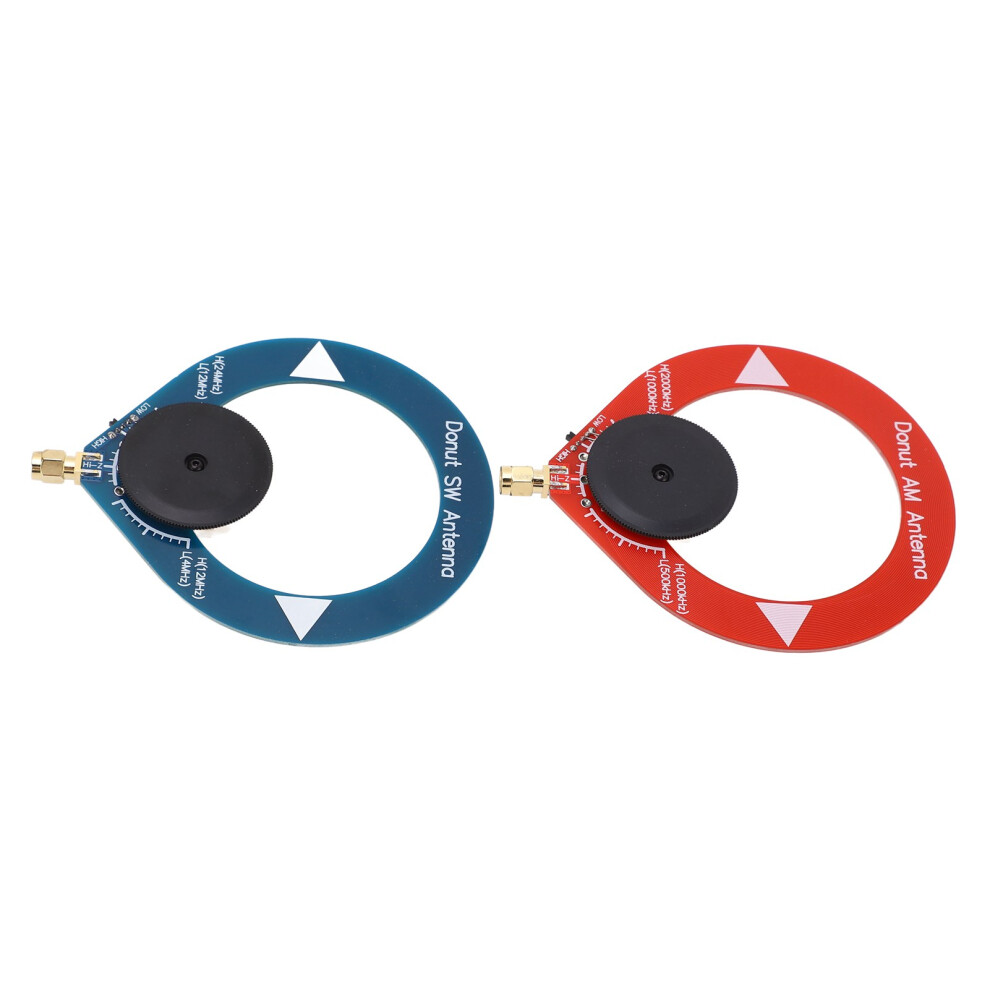 2Pcs Donut AM MW SW Antenna Anti Interference