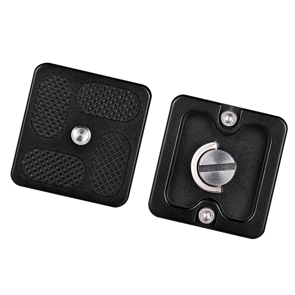 D-40T Aluminum Alloy Quick Release Plate 40X38mm 10Kg Capacity Black 5001341148906
