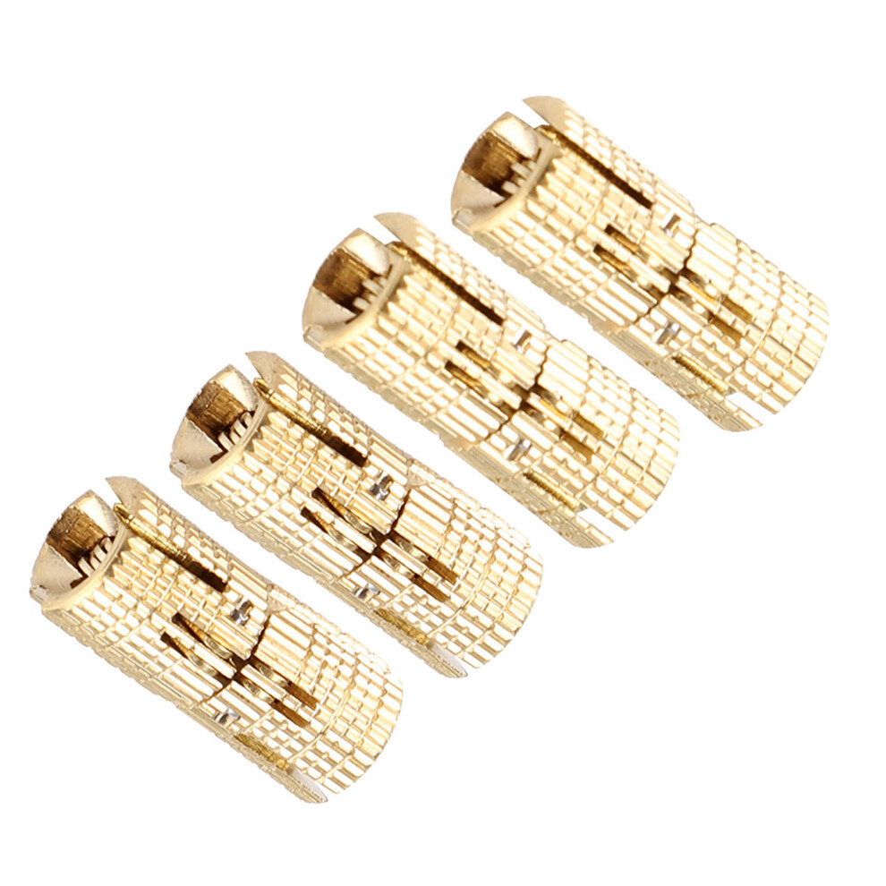 4Pcs Copper Brass Concealed Hinge 8Mm 180 Opening Capacity 10Kg 6901341149363