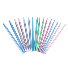 Premium Aluminum Circular Knitting Needles Interchangeable 3.0mm-8.0mm Silver