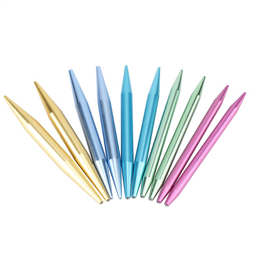 Premium Aluminum Circular Knitting Needles Interchangeable 3.0mm-8.0mm Silver 2