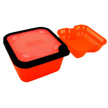 Fishing Lure Box - Live Bait Container with Inner Frame for Fresh Bait - Multifunctional EVA Fishing Bucket for Outdoor Use