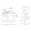 Keter Newton Plus Shed 9x7.5ft - Grey 8