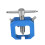 Professional RC Motor Pinion Gear Puller Universal Tool Blue Color Compact 3