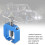 Professional RC Motor Pinion Gear Puller Universal Tool Blue Color Compact 14