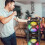 (Black) Portable Bluetooth Speaker System with Dual 6.5" Subwoofers, Wireless Connectivity, LED Lights, Microphone & Remote 5