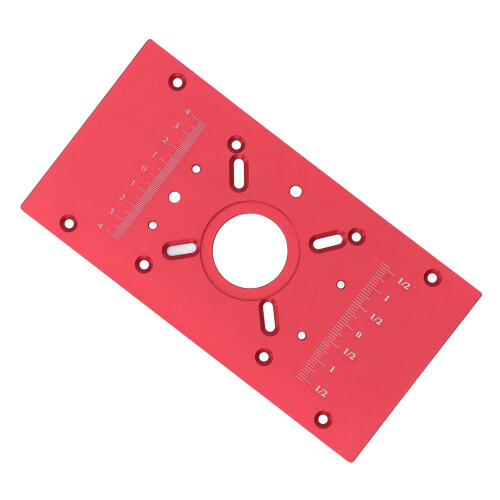Router Table Insert Plate Aluminum Alloy Lift 1