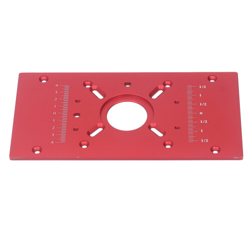 Router Table Insert Plate Aluminum Alloy Lift 2