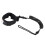 5mm Coiled Surfboard Leash 5ft - Black Ankle Cuff Unisex Design 10