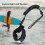 5mm Coiled Surfboard Leash 5ft - Black Ankle Cuff Unisex Design 4