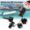 Inflatable Boat Pump Adapter for Kayak and SUP Air Valve Connection, Multi-Compatibility Inflatable Conversion Head 3