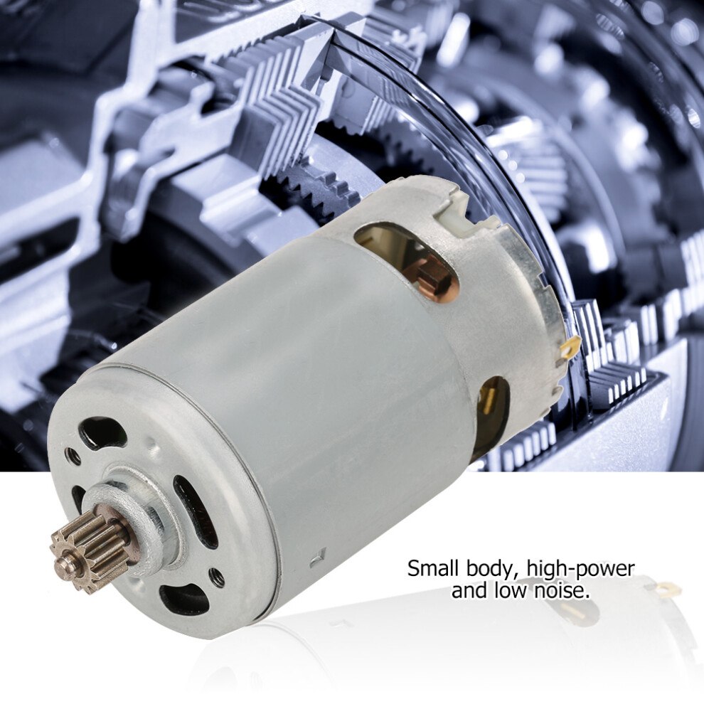 Industrial Two Speed 12 Teeth Gear Dc Motor 12V For Electric Drill Tool 7601341152828