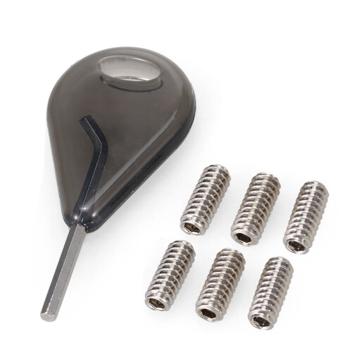 9MM/12MM Surfboard Fin Screws Set Includes Extra Fin Key 2