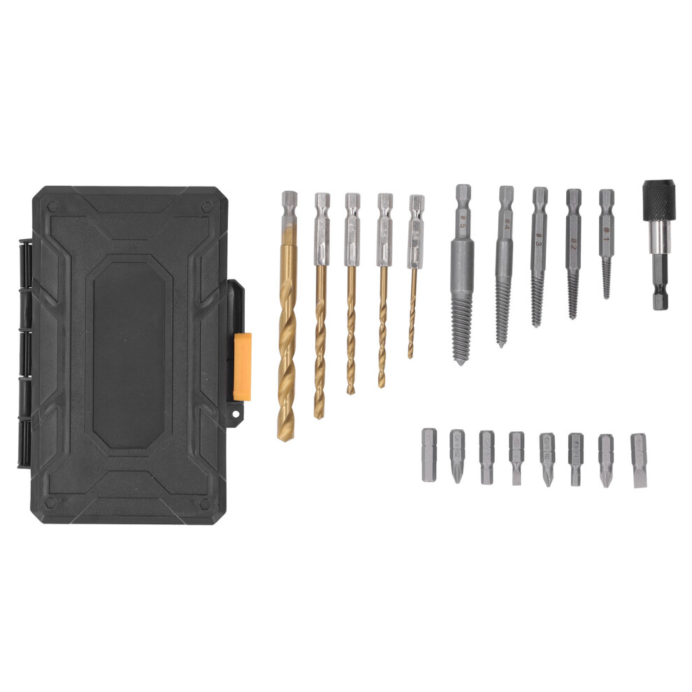 Screw Extractor Set Damaged Broken Bolt Remover