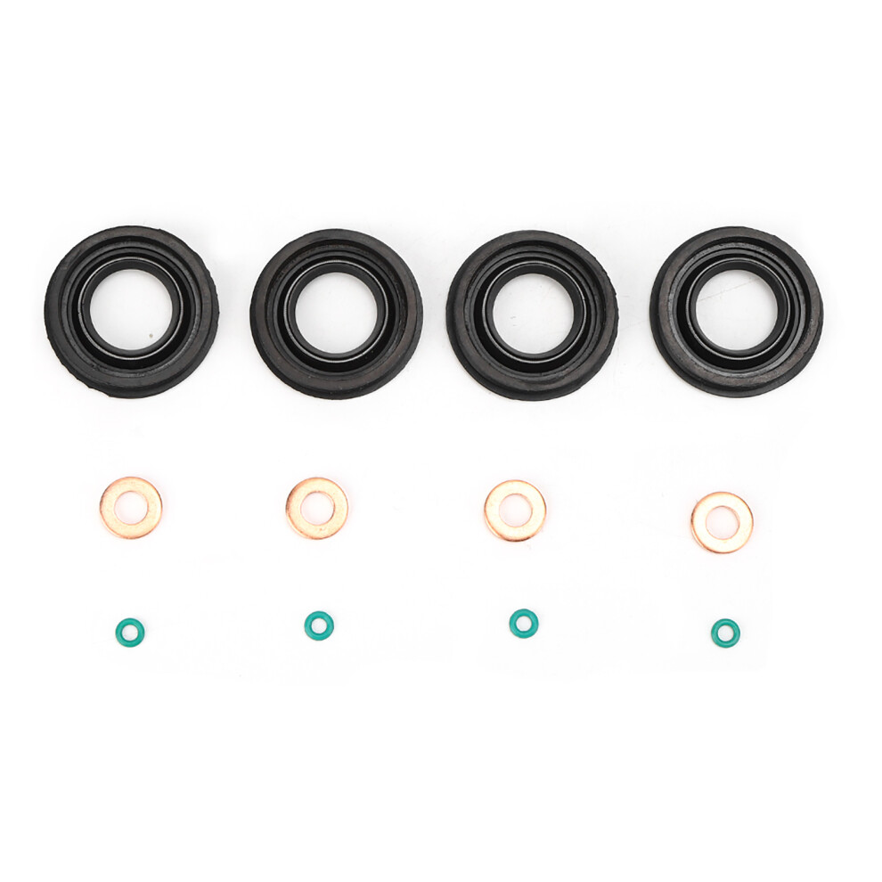 Fuel Injector Seals Washer Oring 6C1q6k780ab Fit 9121376653414