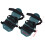 Lawn Care Spiked Shoes: Durable PP Plastic with 4 Adjustable Straps 5