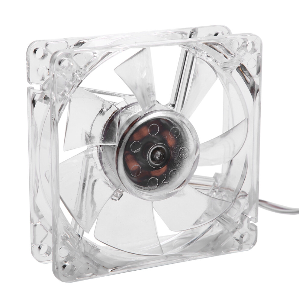 5V 8Cm Usb Colorful Transparent Cooling Fan For Pc Computer Cpu Cooler Light 6941341156237