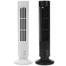 Tragbarer Luftkühler Vertikaler, kabelloser Ventilator, USB-Desktop-Klimaanlag Fan, Mini-Kühlungsturm-Ventilator für Zuhause und Büro